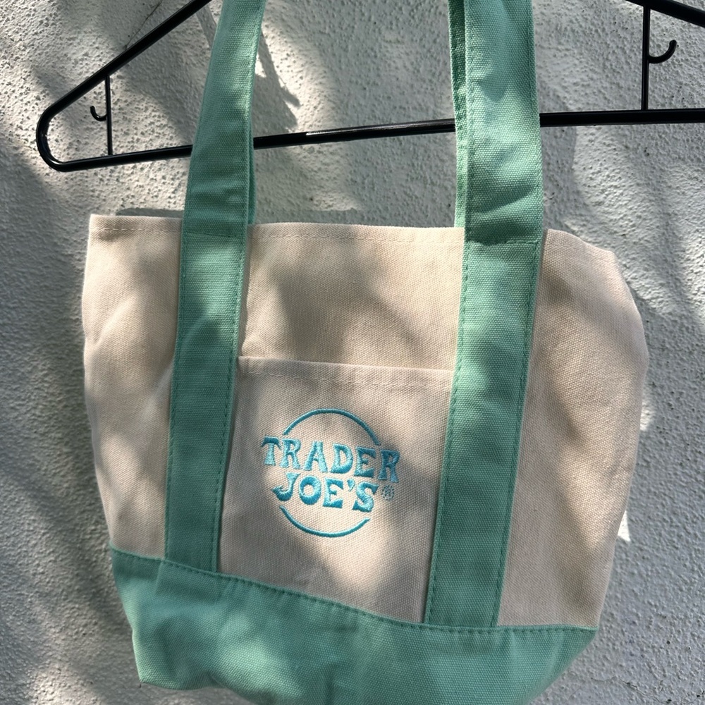 TRADER JOES MINI TOTE BAG
